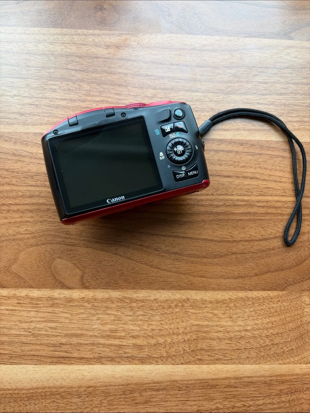 Canon PowerShot SX150 IS Red Compact Digital Camera with Wrist Strap